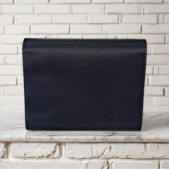 PRADA Triangle Nylon Saffiano leather bi-fold wallet. - Picture 10 of 10